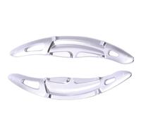 Compatibile Con Porsche Per Macan 2014-2019 Per Cayenne 2015-2019 Cambio Al Volante Paddle Gear Estendi I Comandi Adesivo Paddle Accessorio Auto(Silver)