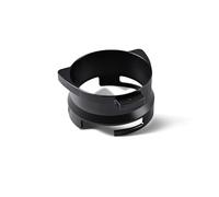 Compatibile con portafiltri Sage serie 8 da 54 mm, anello for imbuto dosatore for caffè espresso, accessori for baristi(Aluminum-Black)