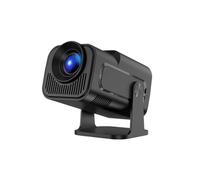 Compatibile con proiettore 300ANSI Android 11 4K 720P Wifi6 BT5.0 180° girevole HY320 Mini proiettore portatile for cinema domestico da esterno(AU Plug)