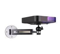 Compatibile con proiettori XGIMI, robusta staffa di montaggio a parete in lega di alluminio con vite da 1/4 di pollice, capacità di carico di 10 kg