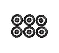 Compatibile Con Purerobo, W-R3S W-R4S W-R1 Robot For La Pulizia Delle Finestre Parti Di Ricambio For Ruote Di Pulizia Robot For La Pulizia Delle Finestre(Black6pcs)