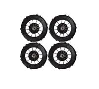 Compatibile Con Purerobo, W-R3S W-R4S W-R1 Robot For La Pulizia Delle Finestre Parti Di Ricambio For Ruote Di Pulizia Robot For La Pulizia Delle Finestre(Black4pcs)
