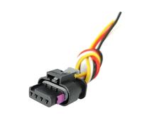 Compatibile con Q2 GA 2017 4F0973704 Connettore a 4 pin del sensore MAF del misuratore di portata d'aria di massa
