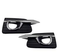 Compatibile Con Q50 2014-2017 Paraurti Anteriore Auto Fendinebbia Luce Copertura Cornice Coperchio Cofano Cromato Griglia fendinebbia