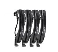 Compatibile Con Q7 2007 2008 2009 2010 2011 2012 2013 2014 2015 4 Pezzi Maniglia Esterna Per Portiera Auto Nera OEM: 4L0837205A 4L0837205B 4L0837207A