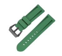 Compatibile con quattro larghezze di ansa di 20 mm, 22 mm, 24 mm e 26 mm. Il cinturino in silicone liquido è morbido e confortevole ed è un cinturino universale a sgancio rapido.(Red Black,22mm)