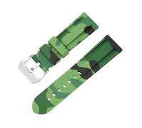 Compatibile con quattro larghezze di ansa di 20 mm, 22 mm, 24 mm e 26 mm. Il cinturino in silicone liquido è morbido e confortevole ed è un cinturino universale a sgancio rapido.(Ivory,22mm)