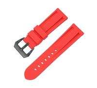 Compatibile con quattro larghezze di ansa di 20 mm, 22 mm, 24 mm e 26 mm. Il cinturino in silicone liquido è morbido e confortevole ed è un cinturino universale a sgancio rapido.(Blue White,20mm)