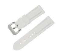 Compatibile con quattro larghezze di ansa di 20 mm, 22 mm, 24 mm e 26 mm. Il cinturino in silicone liquido è morbido e confortevole ed è un cinturino universale a sgancio rapido.(Olive Flak,20mm)