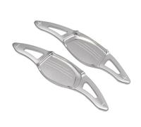 Compatibile con Range per Rover per Discovery 2010-2018 per Sport 2010-2017 Parti di Estensione del Cambio del Volante Dell'auto in Alluminio Paletta Cambio Volante del(Silver)