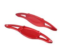 Compatibile con Range per Rover per Evoque 2012-2017 per Hse 2011-2017 Volante in Alluminio per Auto con Controllo del Cambio Estensione del Cambio Shifter Paddles(Red)