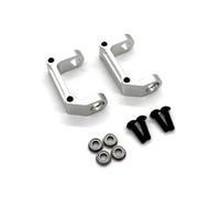 Compatibile Con RC Auto Parti Upgrade Blocco C Alluminio 6061 T6 Alluminio Sabbiatura RC Parti Auto(Silver)