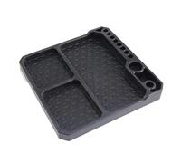 Compatibile Con RC Car Boat Airplane Model 1/18 1/14 1/10 Parti Di Automobili Materiale Speciale Vassoio Portaoggetti Per Viti Supporto Per Attrezzi 155x155mm RC Parti Auto