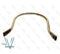 Compatibile Con Reale Enfield Moto Puro Ottone Sellino Posteriore Manico 141654