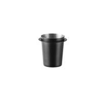 Compatibile con recipienti for il dosaggio del caffè in acciaio da 51-58 mm | Trasferisce il caffè macinato nei cestelli portafiltro senza problemi(Black 51mm)