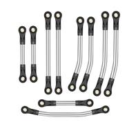 Compatibile Con Redcat Per Ascent-18 Parti Per Cingolati RC 1/18 Elevata Distanza Per Collegamenti Del Telaio Set Di Collegamenti Dello Sterzo Della Barra Di Collegamento Rc Biella per auto