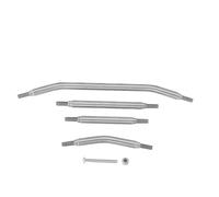 Compatibile Con Redcat Per GEN8 1/10 RC Crawler Auto Parti Di Aggiornamento 6Mm Acciaio M4 Sterzo Asta Di Collegamento Kit RC Collegamenti Collegamento Rc Biella per auto