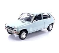 Norev Modellino auto statico diecast Renault 5 1972 Blu Scala 1:18