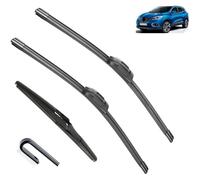 Compatibile con Renault Kadjar 2015-2019 Spazzole tergicristallo anteriori posteriori Accessori per taglierina J Hook 2015 2016 2017 2018 2019