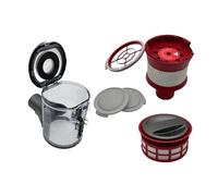 Compatibile Con Roborock, Contenitore For La Polvere H7, Ricambio Compatibile For Parti Mace Plus, Modulo Di Montaggio Ciclone For Contenitore Della Polvere, Accessori Rossi(5pcs)