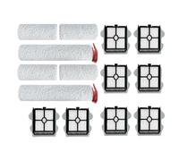 Compatibile con Roborock Dyad Pro/A10 Plus, parti di ricambio for filtro HEPA e spazzola a rullo, kit accessori combinati for aspirapolvere mocio for la manutenzione della lavatrice a umido a secco(W)