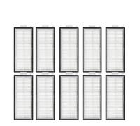 Compatibile Con Roborock Qrevo Master/Qrevo Slim Robot Aspirapolvere Accessorio Spazzola Laterale Principale Filtro Hepa Panni For Mocio Sacchetto For La Polvere Pezzo Di Ricambio(BEG29 with clamp)