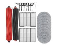 Compatibile Con Roborock Qrevo Master/Qrevo Slim Spazzola Laterale A Rullo Filtro Hepa Panno For Mocio Sacchetti For La Polvere Parti Accessorie