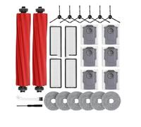 Compatibile Con Roborock S/Qrevo Plus/Qrevo Maxv Robot Aspirapolvere Spazzole Laterali Principali Filtro Hepa Panno For Mocio Sacchetti For La Polvere