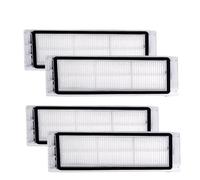 Compatibile con Roborock S5 Max/S50/S55/S6/S6 Pure/E4/E5/S6 MaxV - Filtro HEPA lavabile for contenitore polvere for robot aspirapolvere(4 pcs Filter)