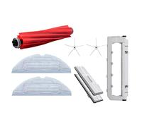 Compatibile con Roborock S7 Accessori for aspirapolvere Filtro Spazzola Principale Mop Panno Spazzola Laterale Serbatoio dell'Acqua Scatola della Polvere Staffa Parti del Robot (Color : Set A)