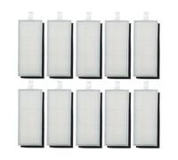 Compatibile con Robovac 11S 12 15C 30 30C 35C Home Robot Aspirapolvere Filtro spazzola laterale principale Kit di sostituzione della copertura(E (10Pcs))