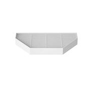 Compatibile con ROIDMI EVA Parti for aspirapolvere Sacchetto for la polvere Mop Spazzola rotante Filtro Spazzola laterale Lavabile Mop Accessori Opzionale (Color : HEPA Filter 2PC)