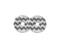 Compatibile con ROIDMI EVA Parti for aspirapolvere Sacchetto for la polvere Mop Spazzola rotante Filtro Spazzola laterale Lavabile Mop Accessori Opzionale (Color : Mop 2PC)