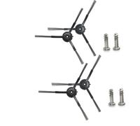 Compatibile con ROIDMI EVE Plus Parti for aspirapolvere Sacchetto for la polvere Salviettine usa e getta Accessori for mop ripetitivi (Color : 4 PCS Side Brush)