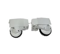 Compatibile Con Roidmi, Ruote Antiscivolo L+R Wheel Nero Bianco,