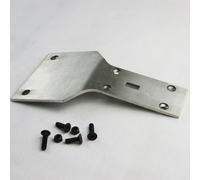 Compatibile Con Rovan Per HPI Per Rofun Per Baja 5B 5T 1/5 RC Auto Parti Upgrade Paraurti Piastra Telaio Slitta Anteriore Acciaio Inossidabile Riparazioni