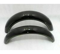 Compatibile Con ROYAL ENFIELD 500 Black Parafango Anteriore Posteriore