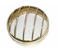 Compatibile Con Royal Enfield 7" Gruppo Fanalino Anteriore In Ottone