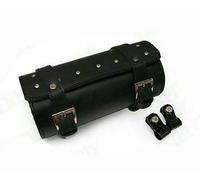 Compatibile Con Royal Enfield Black Borsa Portattrezzi In Pelle Borchiata @UK