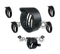 "Compatibile con Royal Enfield"" Head of Light Custodia griglia set con becco"