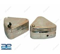 Compatibile Con Royal Enfield Set Cassetta Attrezzi Serratura Cromata GEc