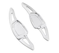 Compatibile Con RS3 RS4 RS5 RS6 RS7 Per Sportback 2022 RS Per E-tron GT 2023 Paddle Cambio Per Volante Estensione Cambio Auto Paletta Cambio Volante(Silver,Size 1)