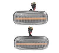 Compatibile Con RS4 S4 A3 2006 2007 2008 Lente Trasparente Luce Ambra Set Di 2 Luci Di Segnalazione Laterali Per Auto 8E0949127 Sequenziale Indicatori Specchio Laterale