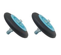 Compatibile con rullo del cestello dell'asciugatrice Samsung, confezione da 2, con cuscinetto a sfere, sostituisce DC97-16782E DC97-16782A