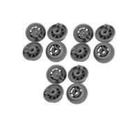 Compatibile con ruote per lavastoviglie Bosch Siemens, set di 12 ruote di ricambio