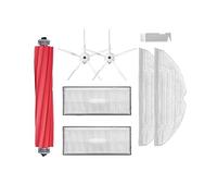 Compatibile con S7 MaxV Plus S7 MaxV Ultra G10S Pro Filtro Hepa Sacchetto for la polvere Spazzola rotante Spazzola laterale principale Accessorio for aspirapolvere (Color : White 8 PCS)