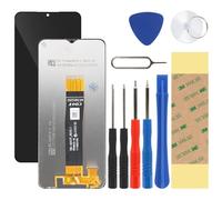 Compatibile con Samsung Galaxy A04s SM-A047F A047F/DS A047F/DSN Schermo Nero LCD Display Digitizer Touch Screen Riparazione Sostituzione Completo di Ricambio Utensili Kit Strumenti (Senza Cornice)