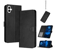 Compatibile con Samsung Galaxy A06 Custodia protettiva,Compatibile con Samsung SM-A065F/DS Galaxy A06 / SM-A065M/DS SM-A065F SM-A065M Custodia in Pelle Case Cover Black