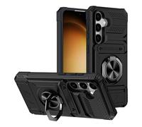 Compatibile con Samsung Galaxy A56 5G Cover,Custodia per cellulare anti-caduta con supporto rotante Compatibile con Samsung SM-A566B/DS Galaxy A56 5G / SM-A5660 Custodia Black