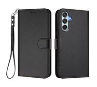 Compatibile con Samsung Galaxy M34 5G/F34 5G, [blocco RFID] custodia a portafoglio in pelle PU con scomparti per carte di credito e supporto magnetico per telefono, YB nero